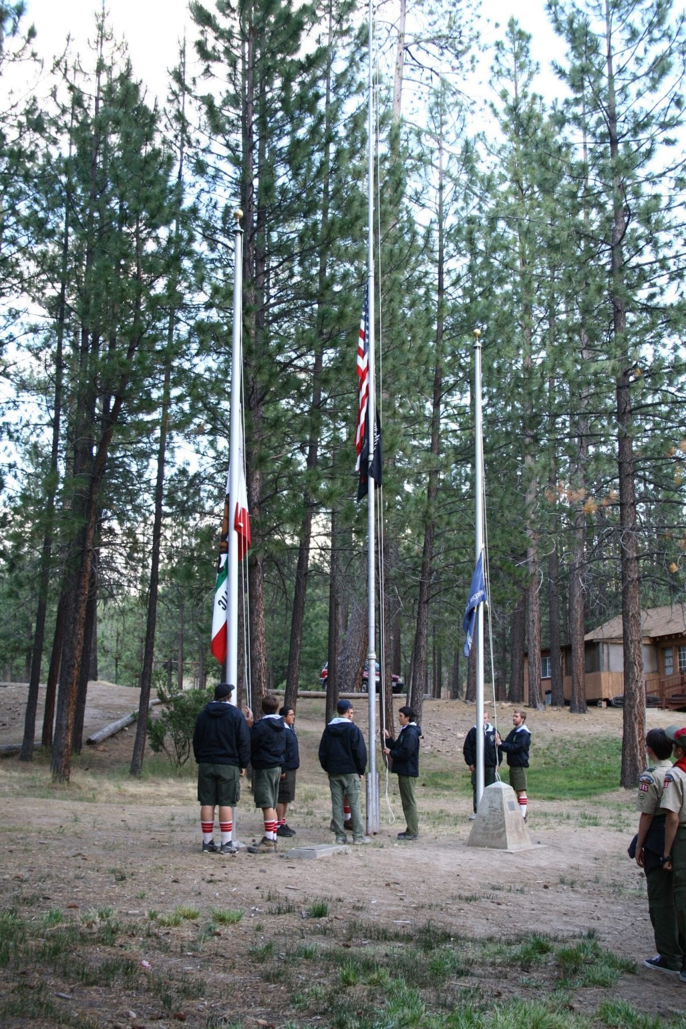 Flags & Parade Ground