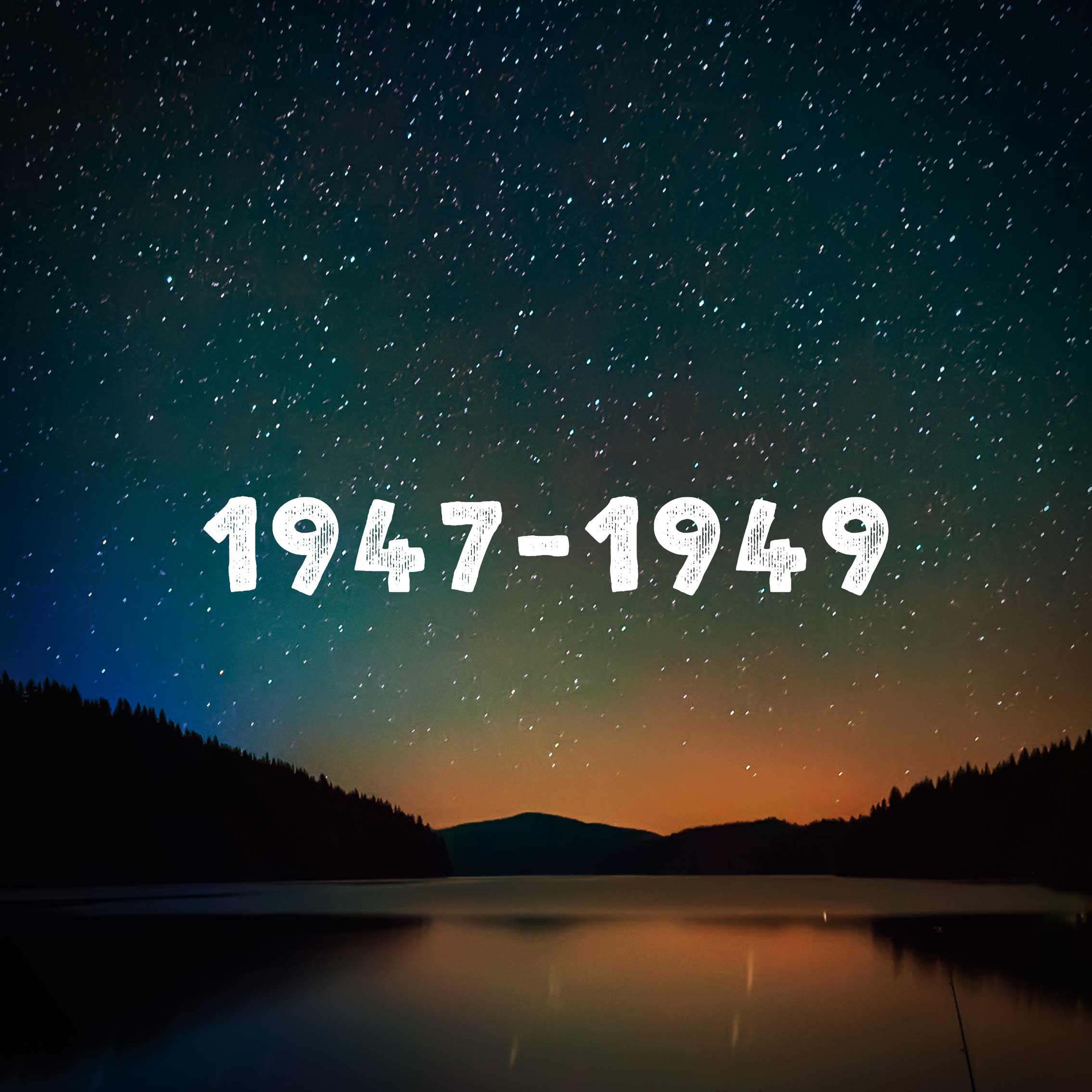 Camp Year 1947-1949