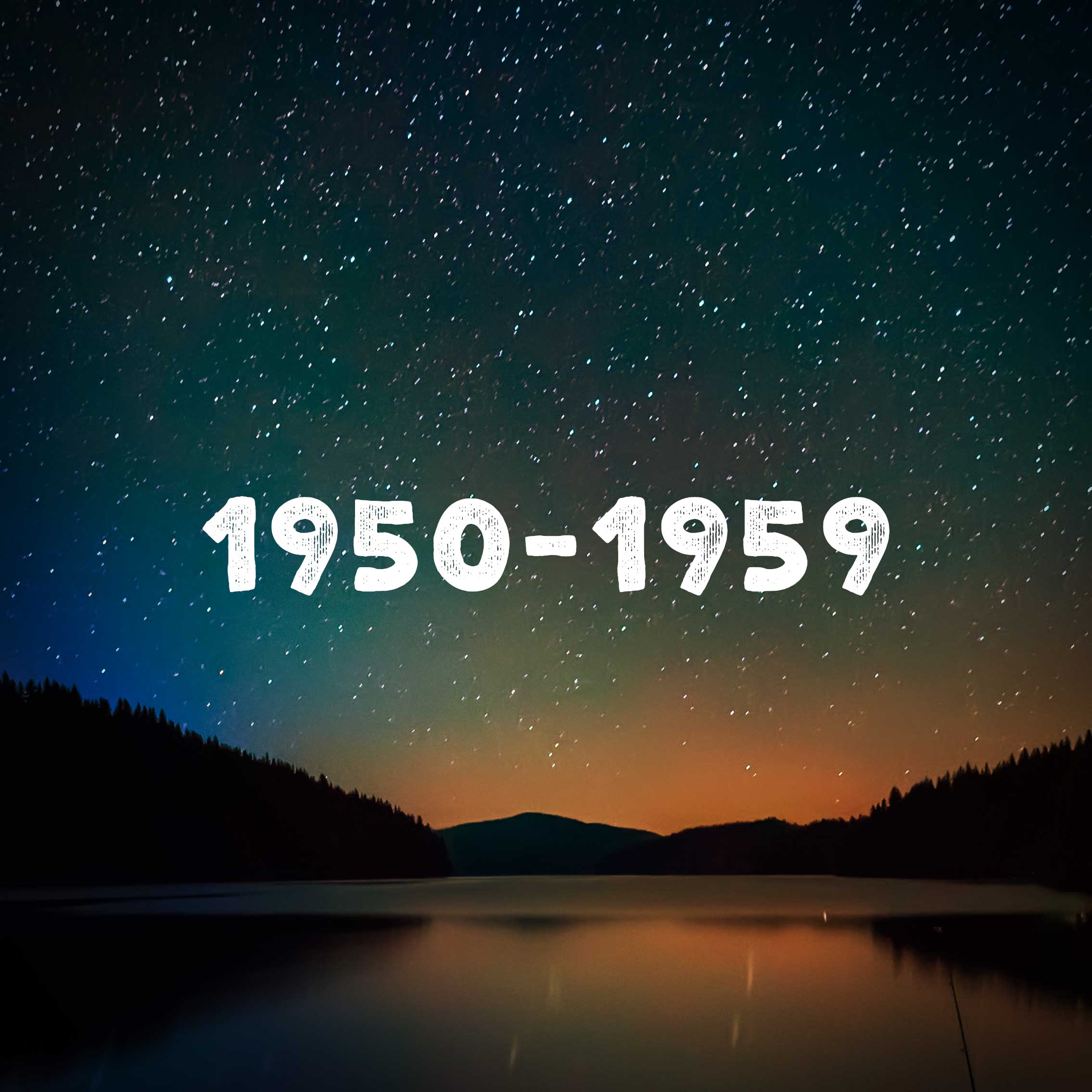 Camp Year 1950-1959