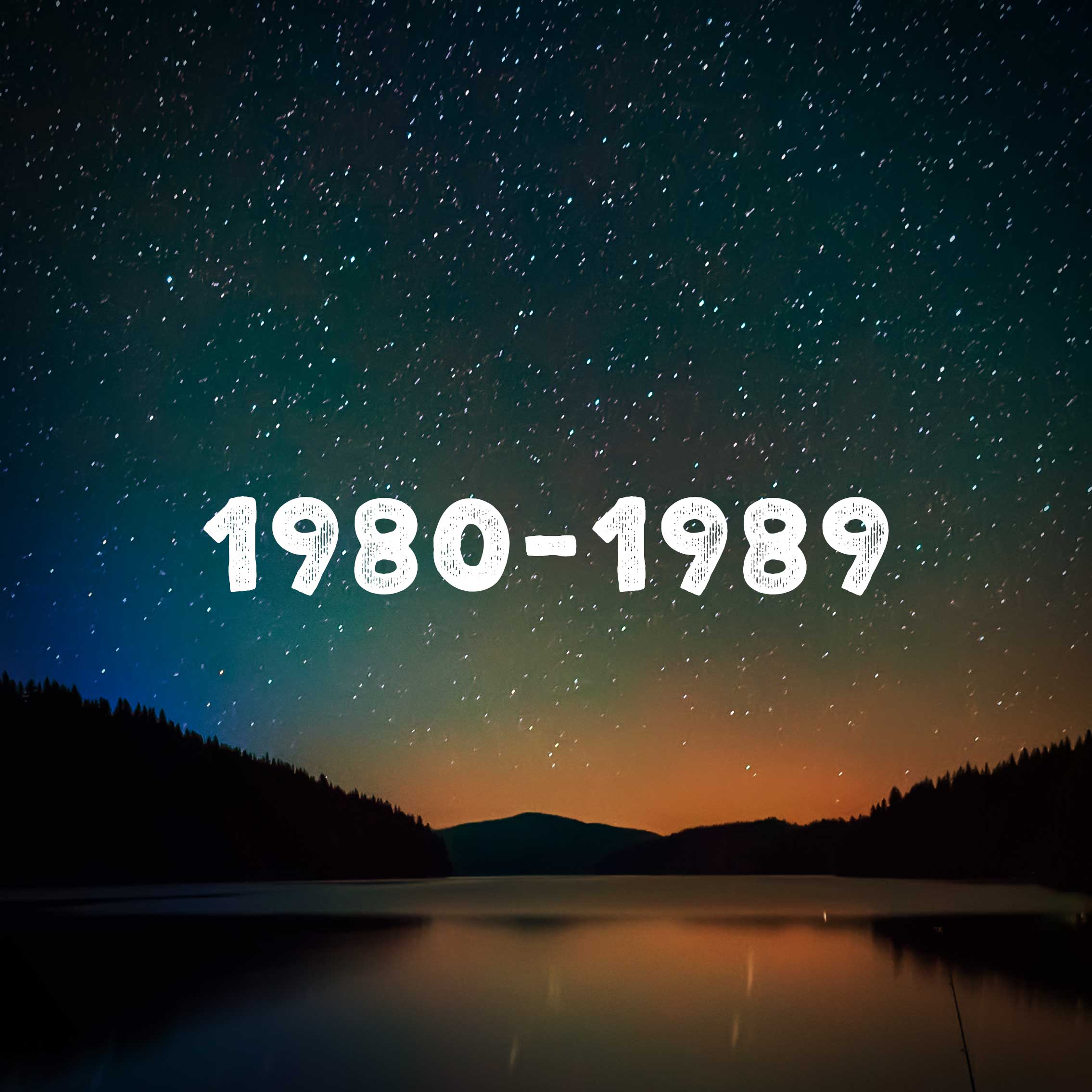 Camp Year 1980-1989