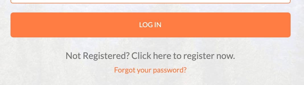 Forgot your password link